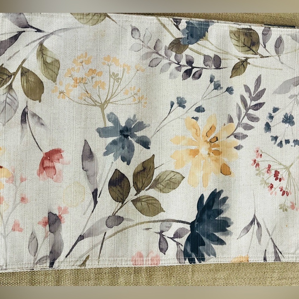Food Network Botanical table placemats set of 4 - larger size, heavier duty.